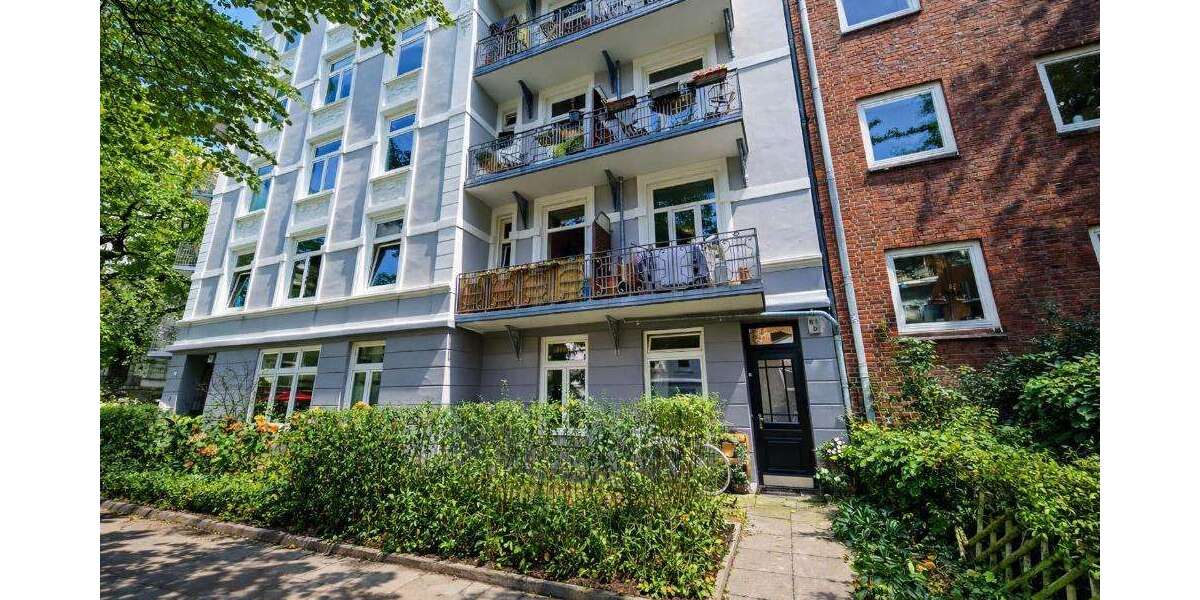 Etagenwohnung Hamburg Eimsbüttel - 2 Zimmer, 51 m&sup2;, 349.000&euro; | Angebot:26388471