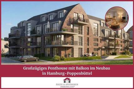 Wohnung Hamburg Poppenbüttel - 2 Zimmer, 77 m&sup2;, 639.000&euro; | Angebot:25879313