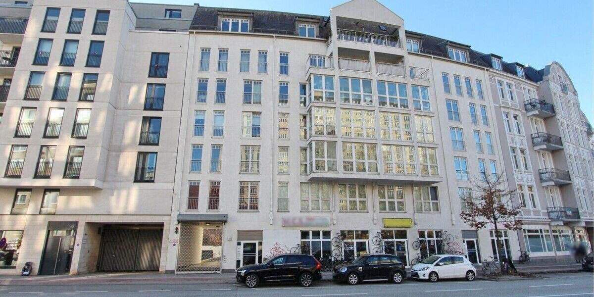Etagenwohnung Hamburg Harvestehude - 2 Zimmer, 51 m&sup2;, 449.000&euro; | Angebot:25898900