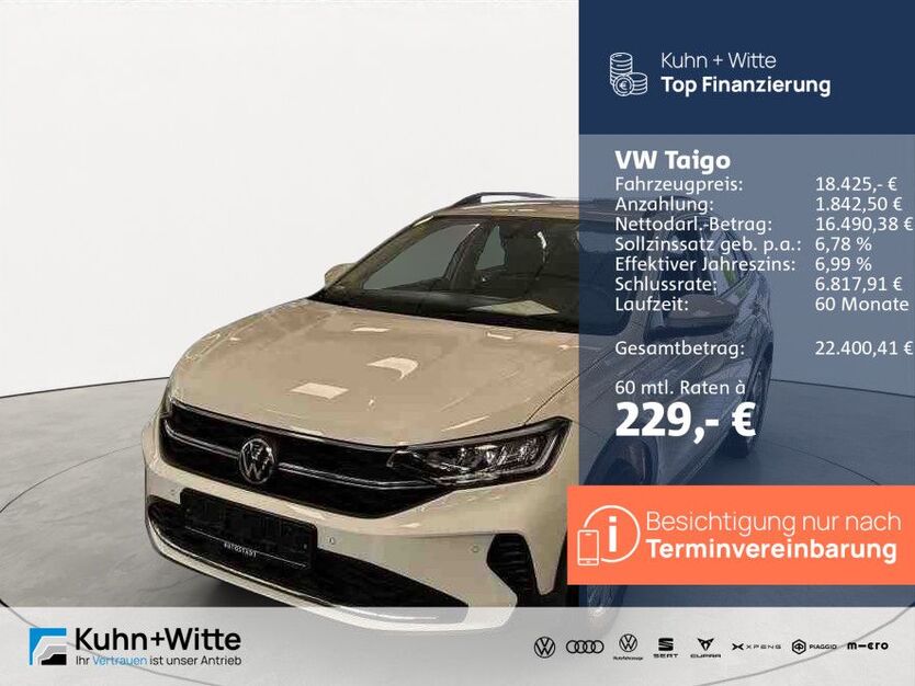 VW Taigo 28.780 km 18.425 € Jesteburg 21266