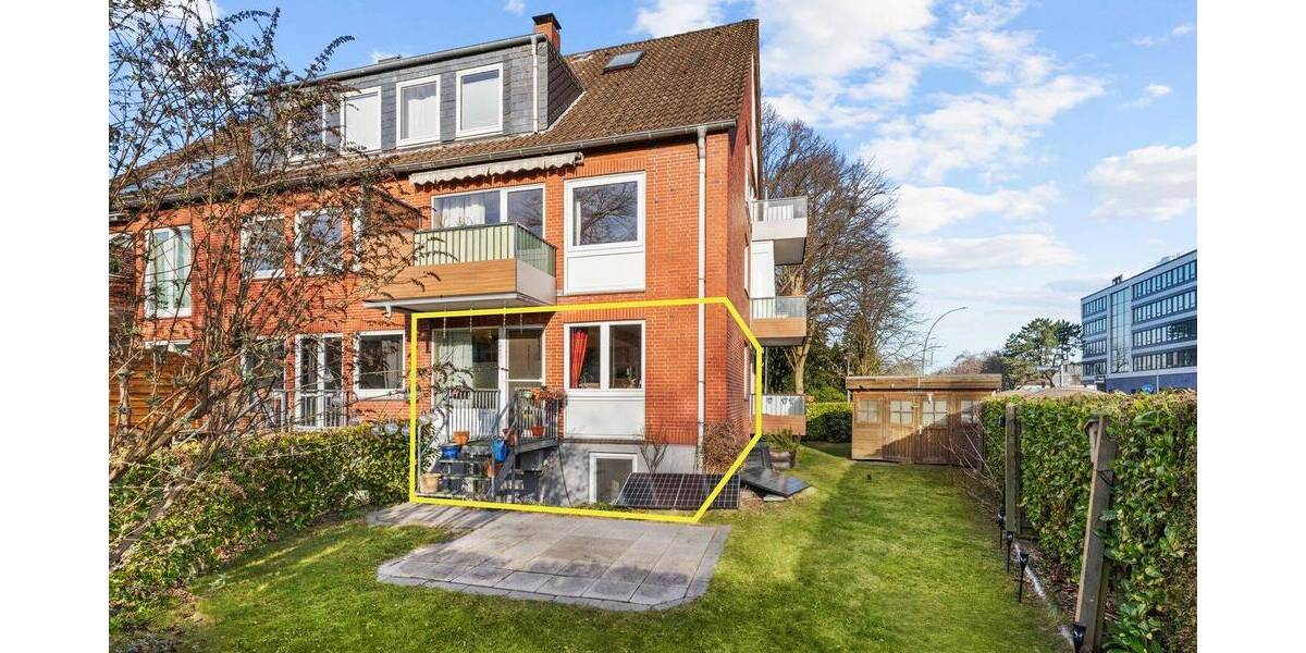 Etagenwohnung Hamburg Wandsbek - 3 Zimmer, 85 m&sup2;, 339.000&euro; | Angebot:26289952