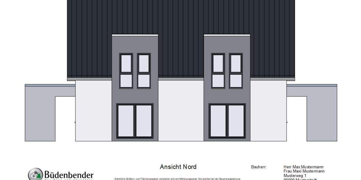 Modernes Haus für zwei FamilienGenerationen im schönen Hamburg. Individuell planbar. - Doppelhaushälfte Hamburg Poppenbüttel | Angebot:26111387