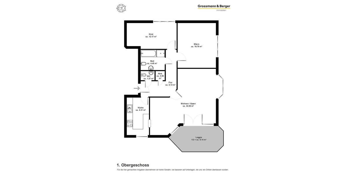 Etagenwohnung Hamburg Bergedorf - 3 Zimmer, 90 m&sup2;, 415.000&euro; | Angebot:26470657