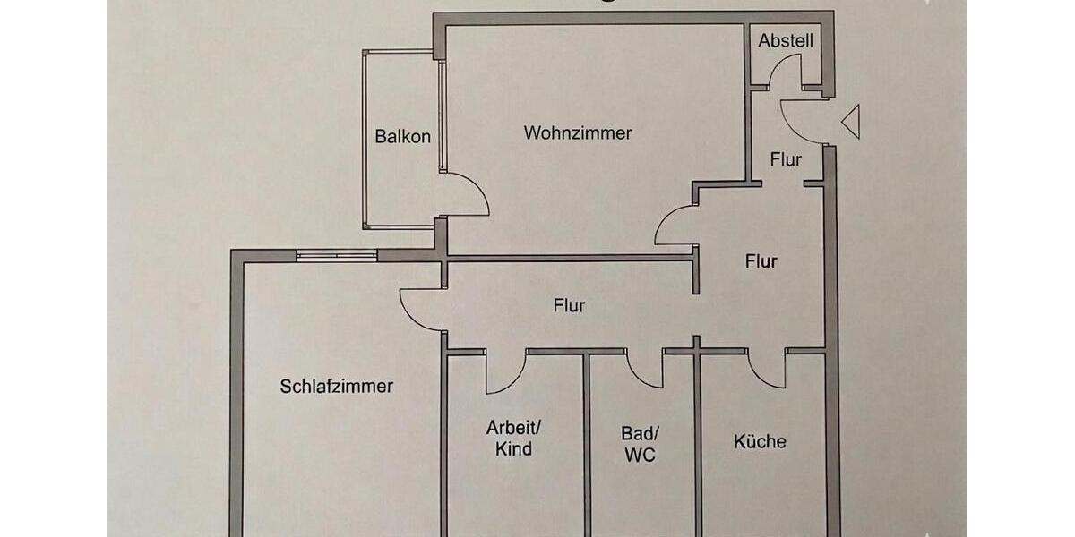 Hochparterre Hamburg Schnelsen - 2.5 Zimmer, 78 m&sup2;, 299.000&euro; | Angebot:26249790