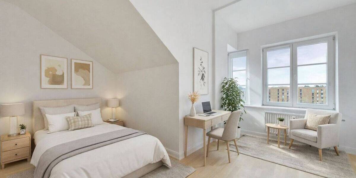 Etagenwohnung Hamburg Barmbek-Nord - 4 Zimmer, 97 m&sup2;, 549.000&euro; | Angebot:26080464