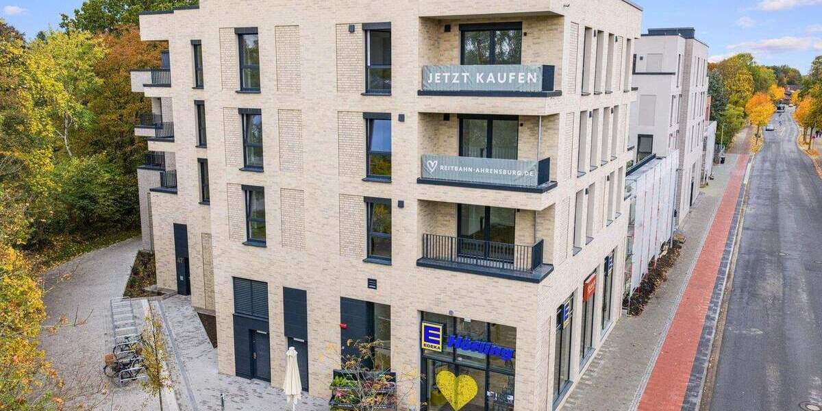 Etagenwohnung Ahrensburg - 2 Zimmer, 44 m&sup2;, 299.000&euro; | Angebot:25196335