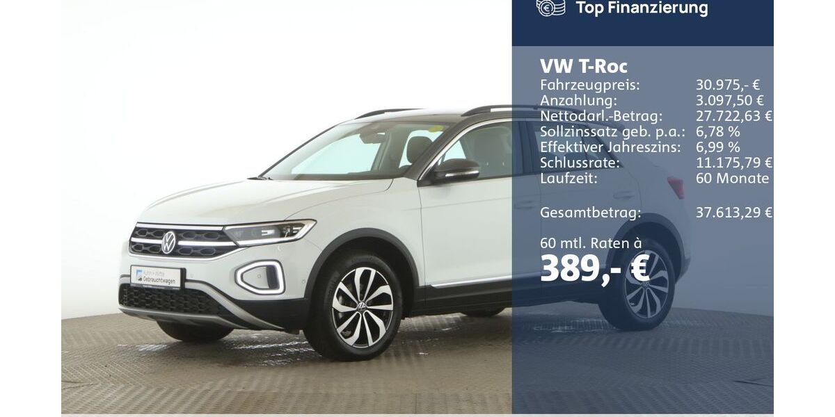 VW T-Roc 17.653 km 30.520 &euro; Jesteburg 21266