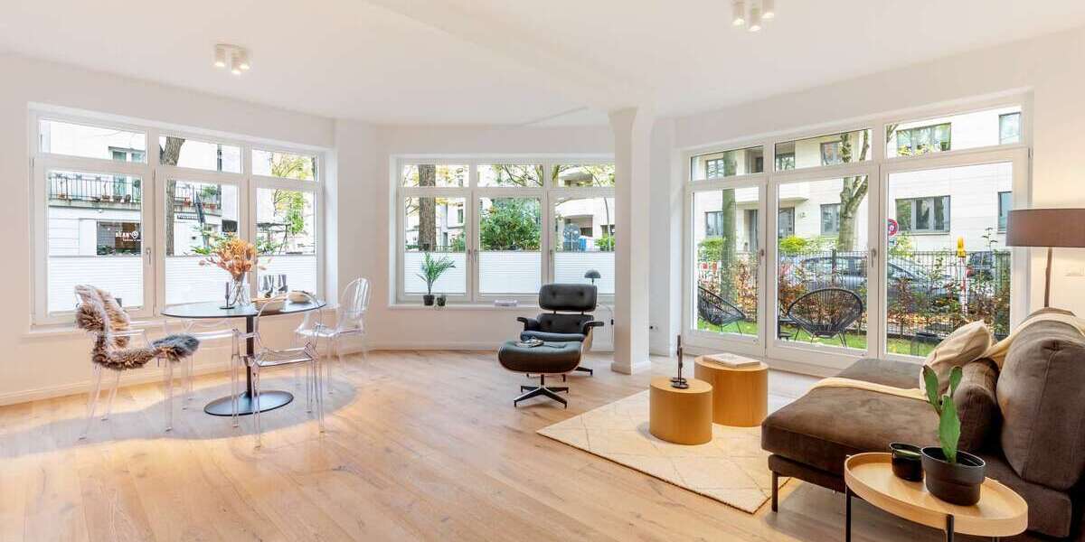 Etagenwohnung Hamburg Winterhude - 2 Zimmer, 64 m&sup2;, 549.000&euro; | Angebot:26399607