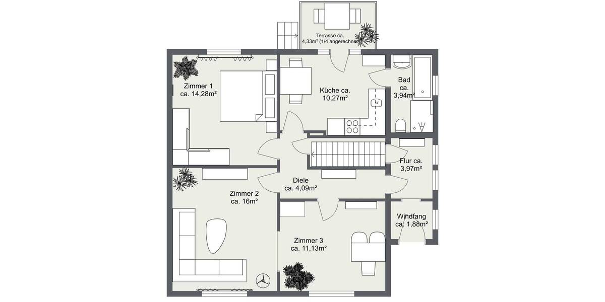 Einfamilienhaus Hamburg Wandsbek - 5 Zimmer, 112 m&sup2;, 725.000&euro; | Angebot:26569357