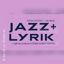 Ulrike Almut Sandig feat. Kling Klong - Jazz + Lyrik 07.05.2026 Hauptkirche St. Katharinen