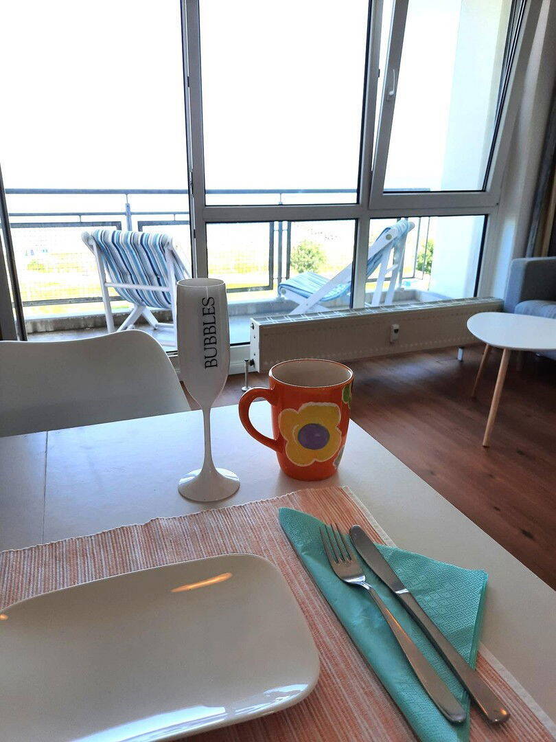 Hamburger Wochend Traum, erste Reihe Meerblick an der Ostsee! 1 zimmer