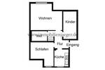Etagenwohnung Hamburg Farmsen-Berne - 2 Zimmer, 55 m&sup2;, 700&euro; | Angebot:26543902