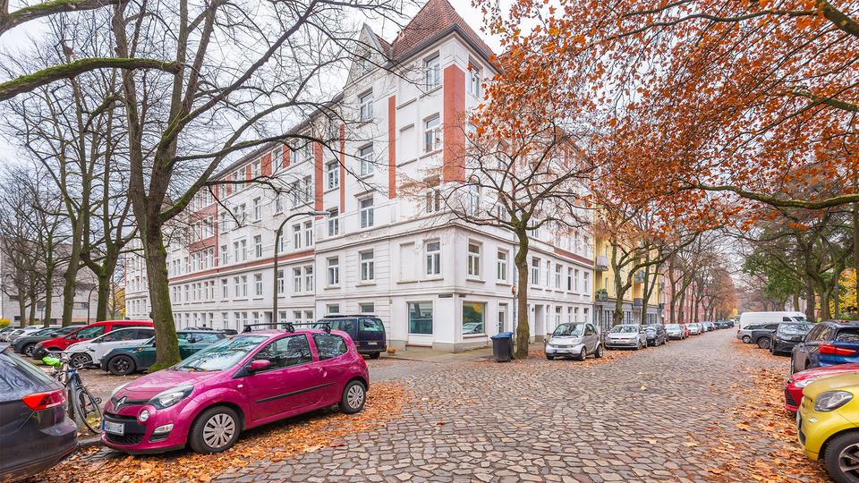 Erdgeschoßwohnung Hamburg Winterhude - 1 Zimmer, 35 m&sup2;, 480&euro; | Angebot:26423822