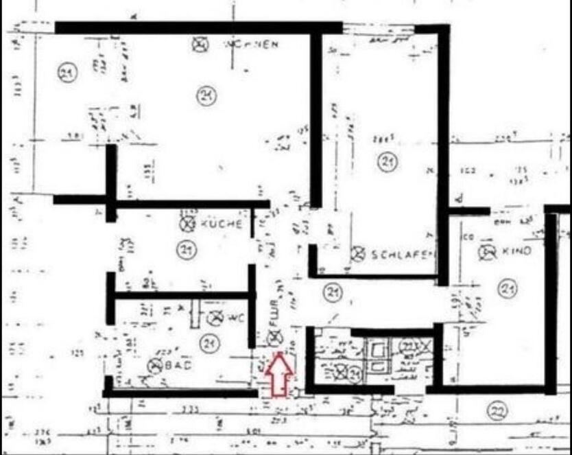 3 Zimmer Wohnung mit Balkon in Seevetal Meckelfeld von privat