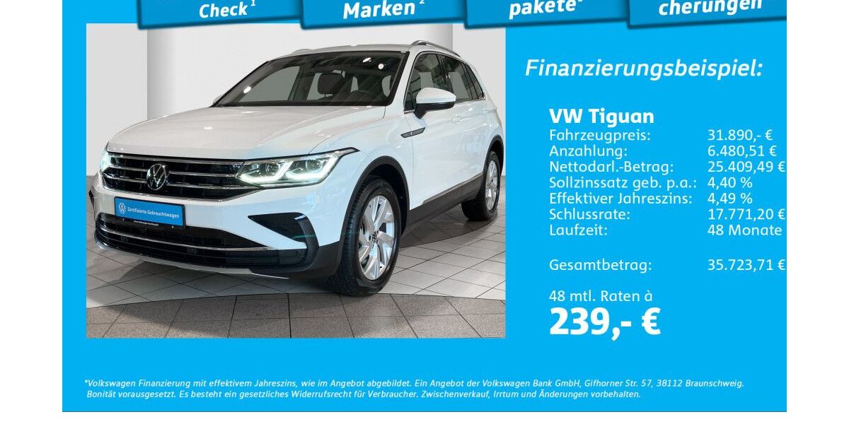 VW Tiguan 29.381 km 31.890 &euro; Glinde 21509