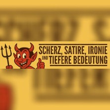 Scherz, Satire, Ironie - Tiefere Bedeutung 14.11.2025 Pferdestall - Hoisbüttel