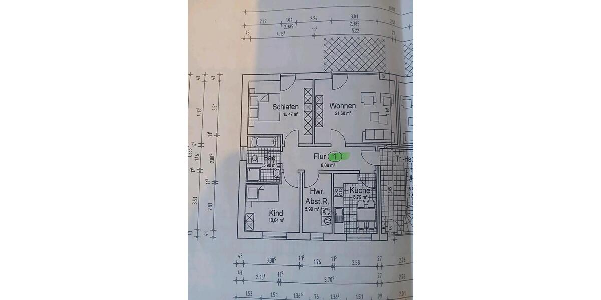 Erdgeschoßwohnung Seevetal - 3 Zimmer, 80 m&sup2;, 1.100&euro; | Angebot:26418577