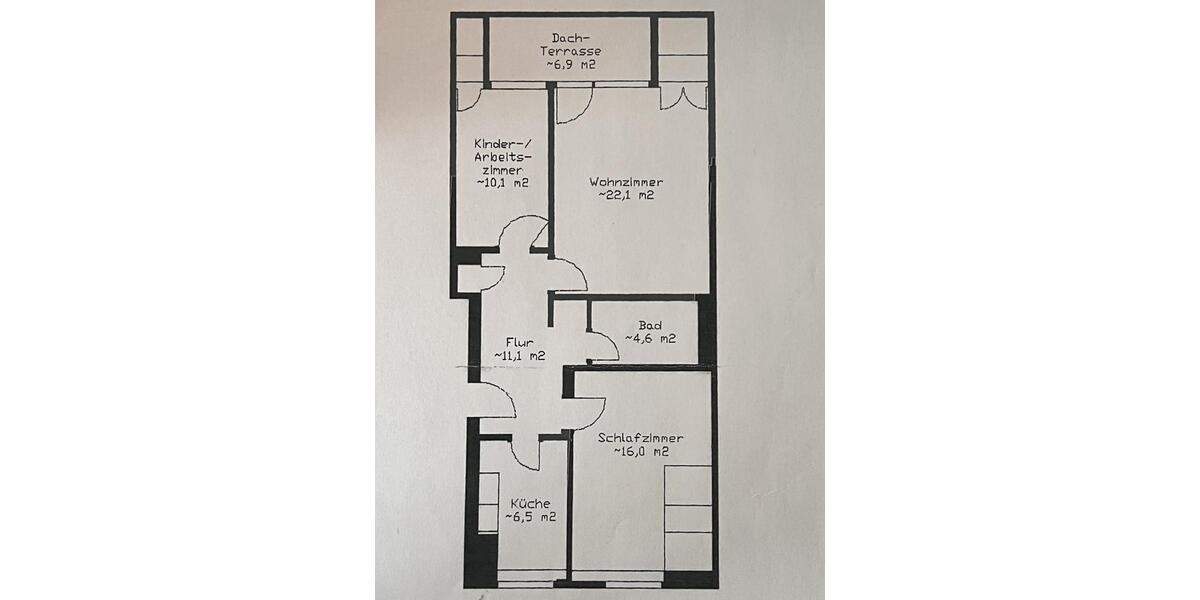 Dachgeschoßwohnung Hamburg Eimsbüttel - 3 Zimmer, 75 m&sup2;, 479.000&euro; | Angebot:27459604