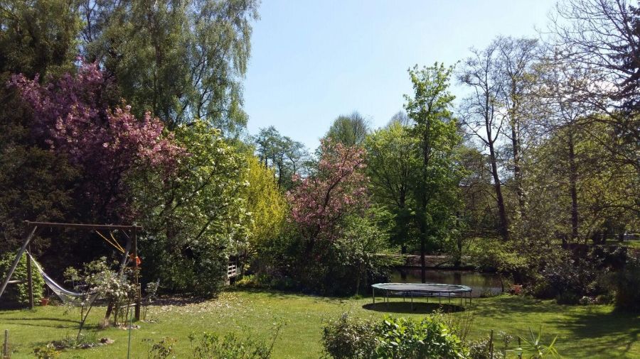 Provisionsfrei* 5-Zimmer-Wohnung in Wasserlage am Alsterlauf - Balkon, TG, 124 m², Alsterdorf - Etagenwohnung Hamburg Alsterdorf | Angebot:26075346