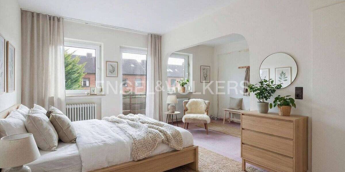 Reihenmittelhaus Norderstedt Harksheide - 3 Zimmer, 104 m&sup2;, 369.000&euro; | Angebot:26119565