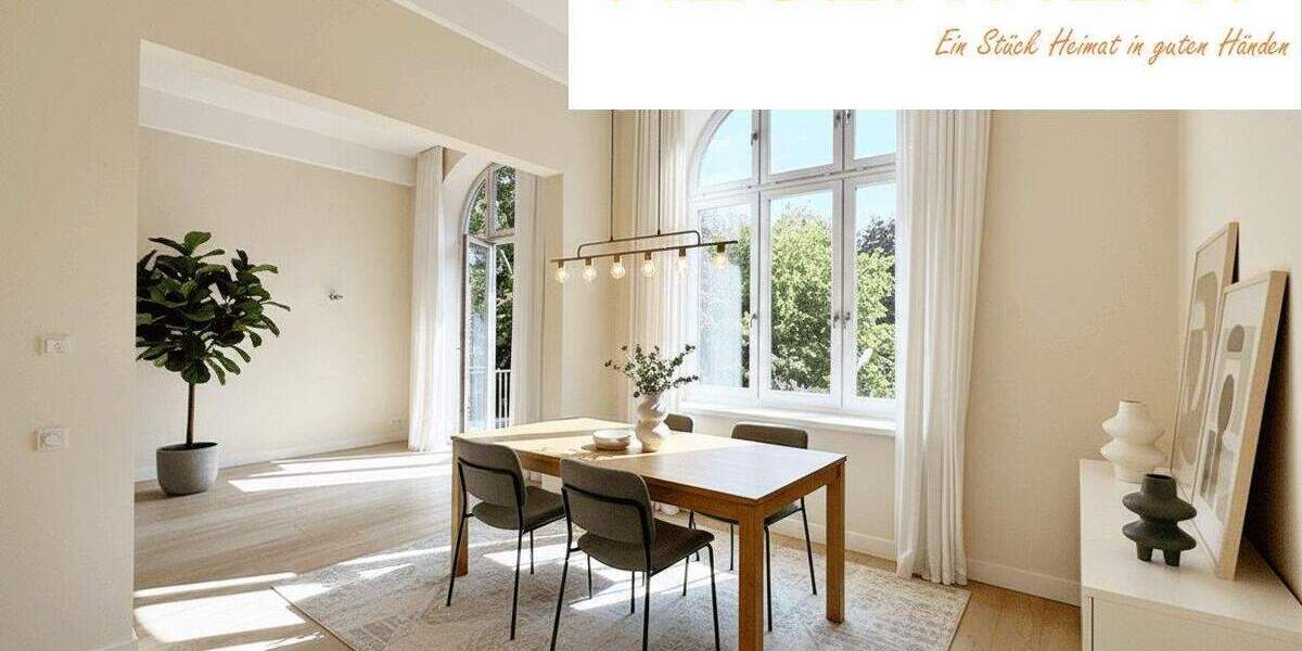 RESERVERIT - DENKMAL und MODERNE im EINKLANG - Wohnung im Palais Averhoffstraße 4 zimmer