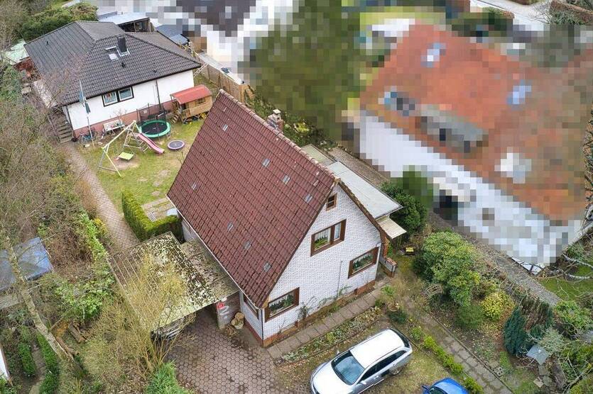 Sehr gefragte Lage! Großes Baugrundstück in Poppenbüttel mit Baugenehmigung und Planung!