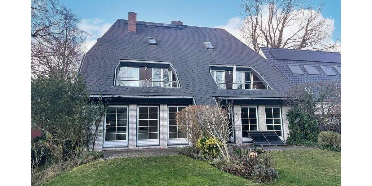 Exklusive Gartenwohnung in begehrter Elblage: 3-Zimmer-ETW, 2 Bäder, Einzelgarage 3 zimmer