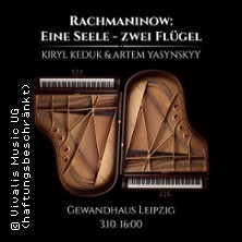 Rachmaninow - Eine Seele - zwei Flügel | Instrumentalkonzert mit zwei Flügeln 03.12.2026 Rudolf Steiner Haus