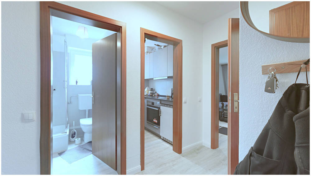 Terrassenwohnung Norderstedt Harksheide - 2 Zimmer, 45 m&sup2;, 235.000&euro; | Angebot:21726241