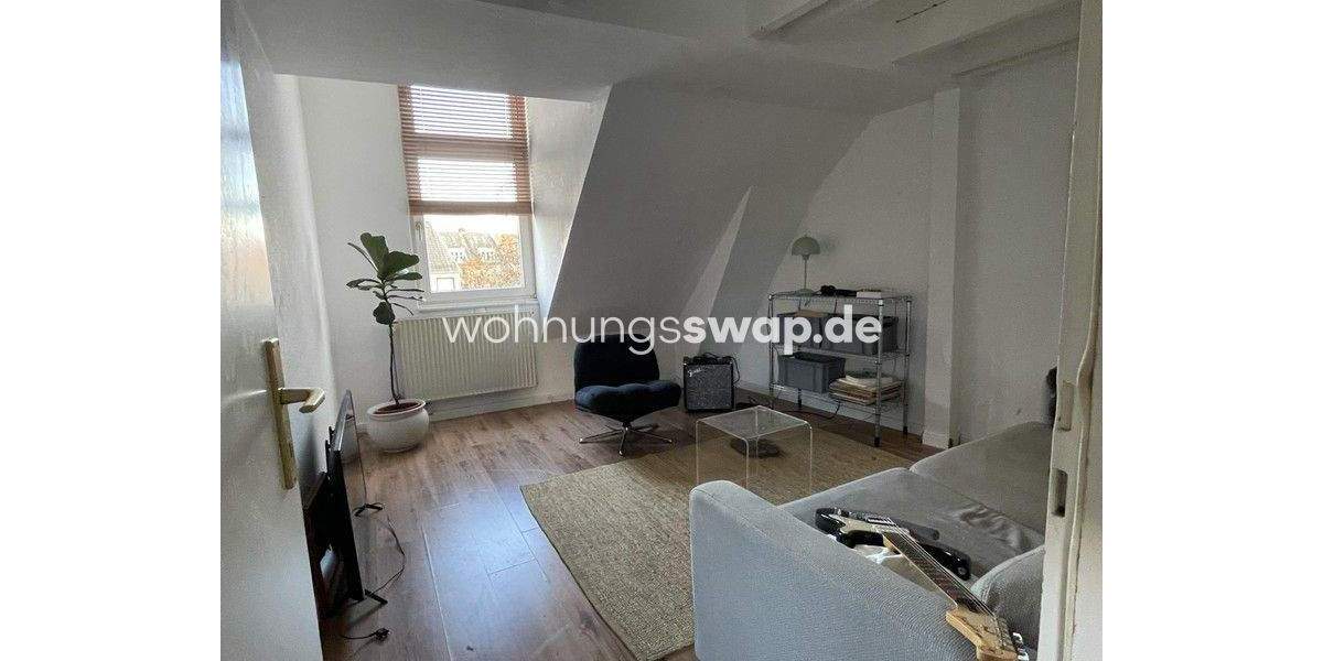 Etagenwohnung Hamburg Eimsbüttel - 2 Zimmer, 48 m&sup2;, 870&euro; | Angebot:25979536