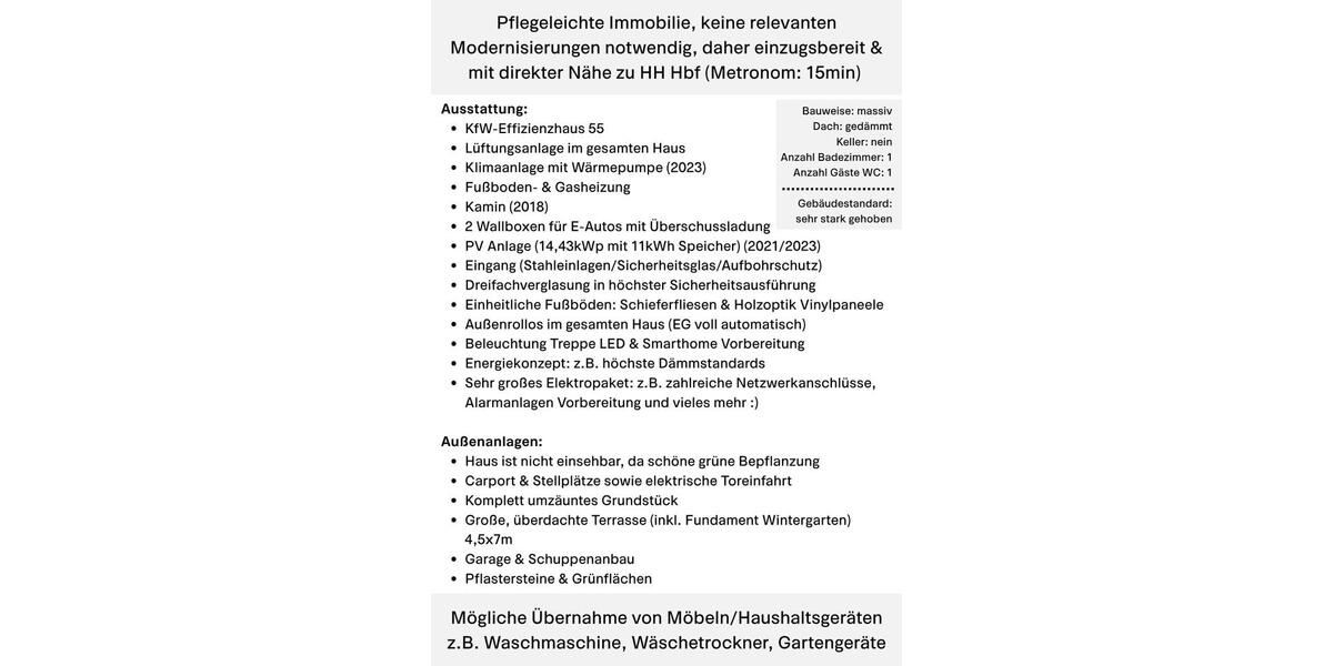 Einfamilienhaus Seevetal Hagolt - 5 Zimmer, 135 m&sup2;, 815.000&euro; | Angebot:26933531
