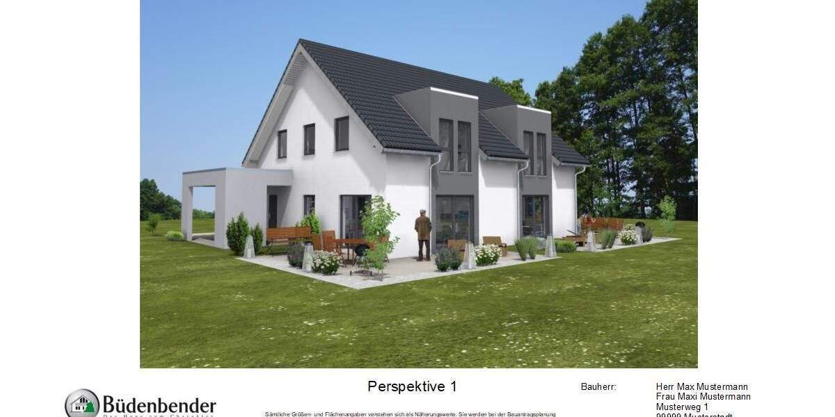 Modernes Haus für zwei FamilienGenerationen im schönen Hamburg. Individuell planbar. - Doppelhaushälfte Hamburg Poppenbüttel | Angebot:26111387