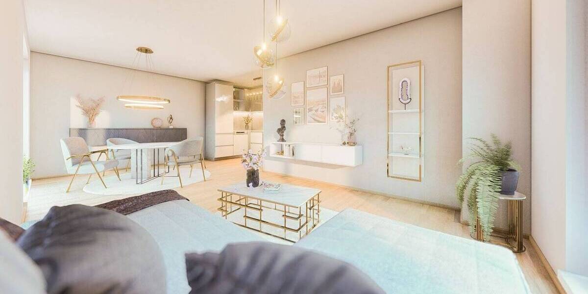 Etagenwohnung Hamburg Hummelsbüttel - 2 Zimmer, 51 m&sup2;, 1.189&euro; | Angebot:25675047