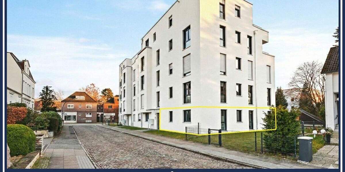 Attraktive Neubauwohnung in sehr zentraler und ruhiger Lage von Rahlstedt - Erstbezug 2 zimmer