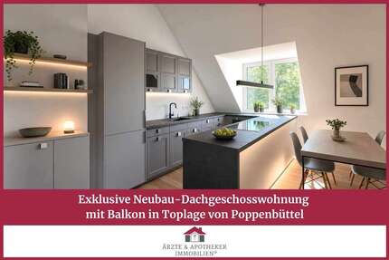 Wohnung Hamburg Wandsbek - 2 Zimmer, 97 m&sup2;, 2.400&euro; | Angebot:26704050