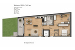 Terrassenwohnung Hamburg Bergedorf - 3 Zimmer, 74 m&sup2;, 1.499&euro; | Angebot:26763706