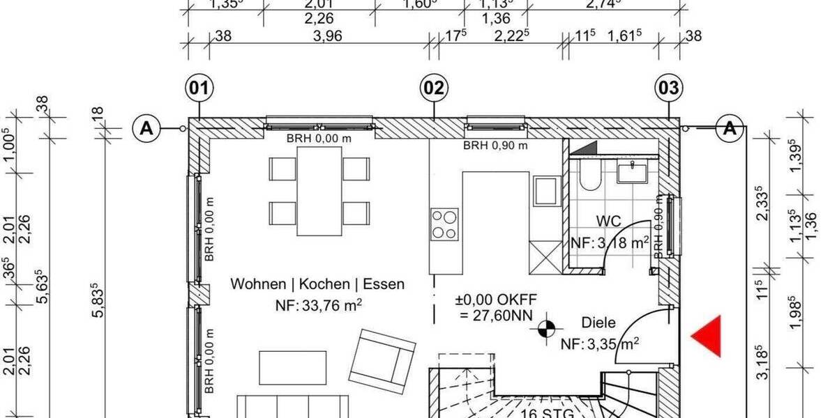Reihenendhaus Hamburg Groß Flottbek - 5 Zimmer, 136 m&sup2;, 1.199.000&euro; | Angebot:26869306