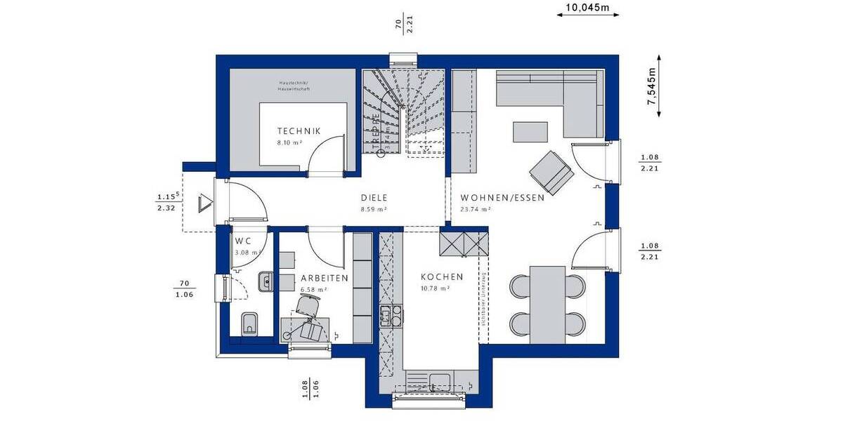 Einfamilienhaus Seevetal Over - 5 Zimmer, 130 m&sup2;, 644.850&euro; | Angebot:25669588