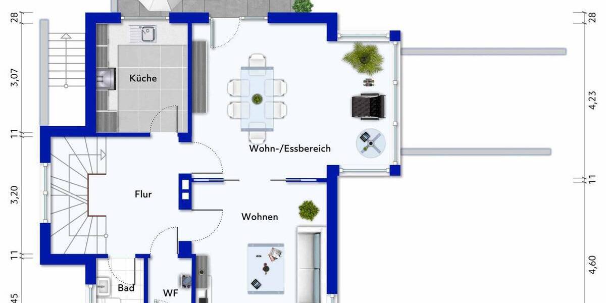Einfamilienhaus Hamburg Alsterdorf - 5 Zimmer, 136 m&sup2;, 1.190.000&euro; | Angebot:26863061