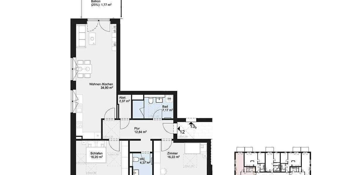 Etagenwohnung Norderstedt Harksheide - 3 Zimmer, 619.900&euro; | Angebot:26205860
