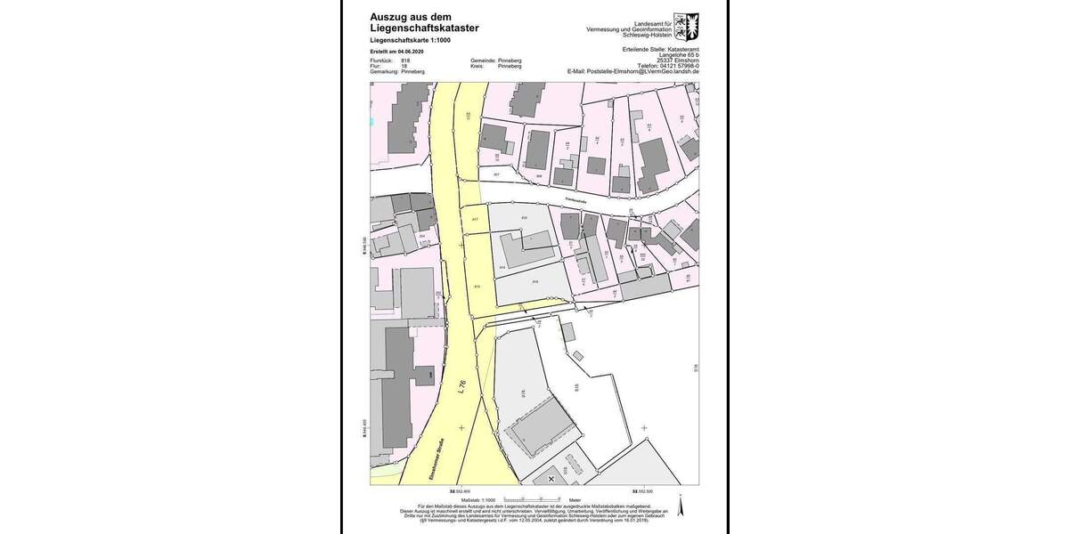 Grundstück Pinneberg - 479.000&euro; | Angebot:25096634