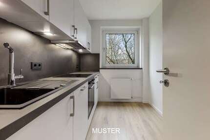 Wohnung zum Mieten in Hamburg 1.191,63 € 65 m² 3 zimmer