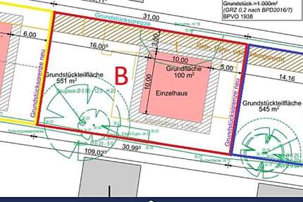 Grundstück zu verkaufen in Hamburg Rahlstedt 298.000 € 551 m² zimmer