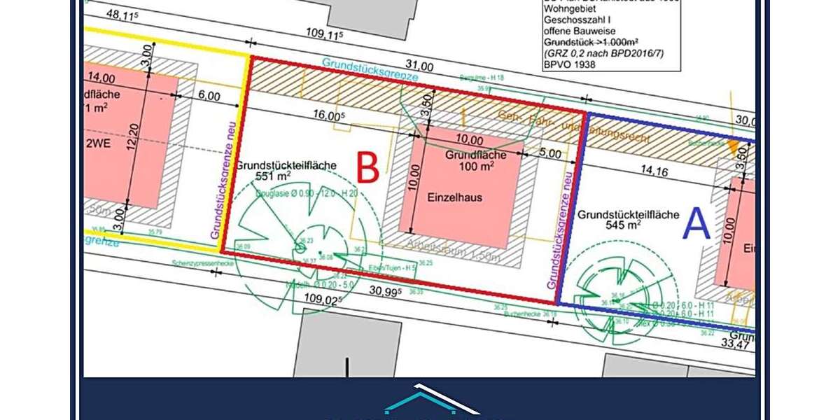 Grundstück zu verkaufen in Hamburg Rahlstedt 298.000 € 551 m² zimmer