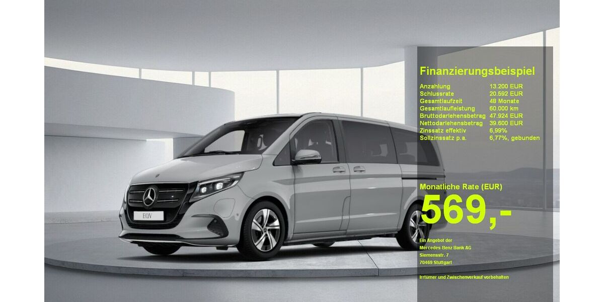 Mercedes-Benz EQV 3.218 km 52.800 &euro; Hamburg 21079