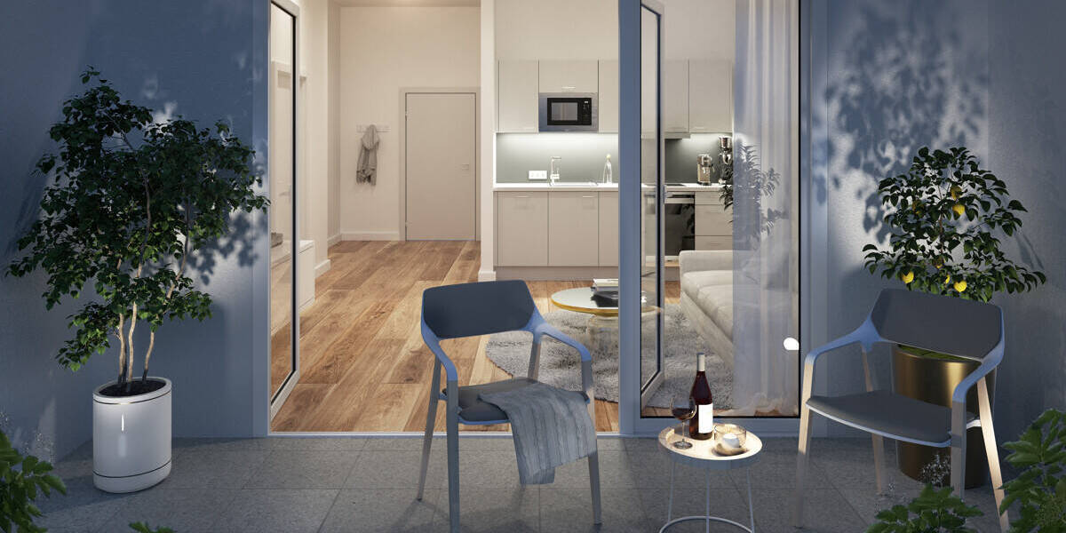 Etagenwohnung Ammersbek Lottbek - 1 Zimmer, 42 m&sup2;, 239.000&euro; | Angebot:26064226