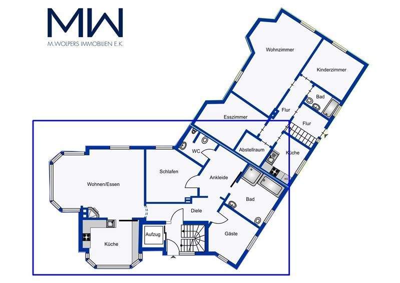 Etagenwohnung Hamburg Lokstedt - 3 Zimmer, 130 m&sup2;, 839.000&euro; | Angebot:24873300