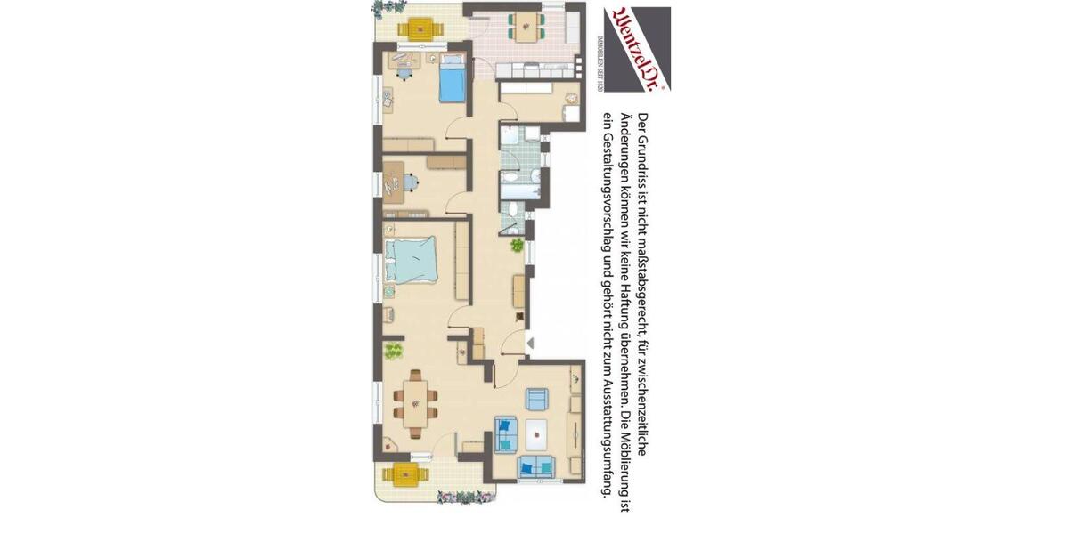 Etagenwohnung Hamburg Altona - 5.5 Zimmer, 137 m&sup2;, 2.250&euro; | Angebot:26335246