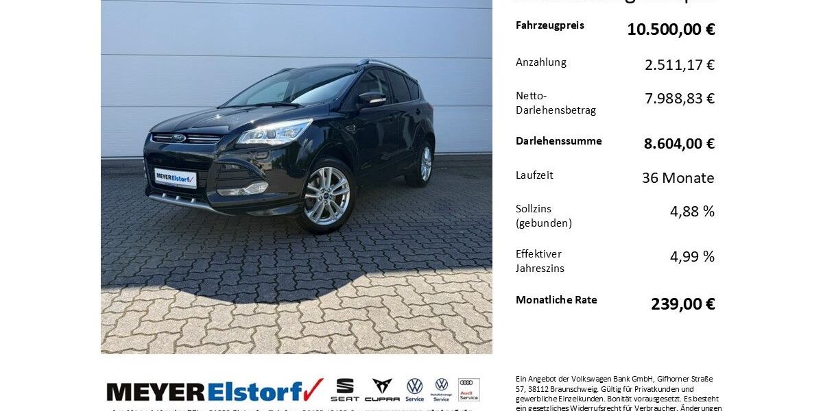 Ford Kuga 148.500 km 10.500 &euro; Neu Wulmstorf 21629