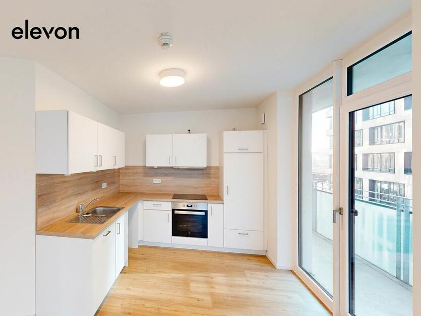 Stylische 2-Zimmer-Wohnung mit moderner EBK im elevon Hamburg City! zimmer